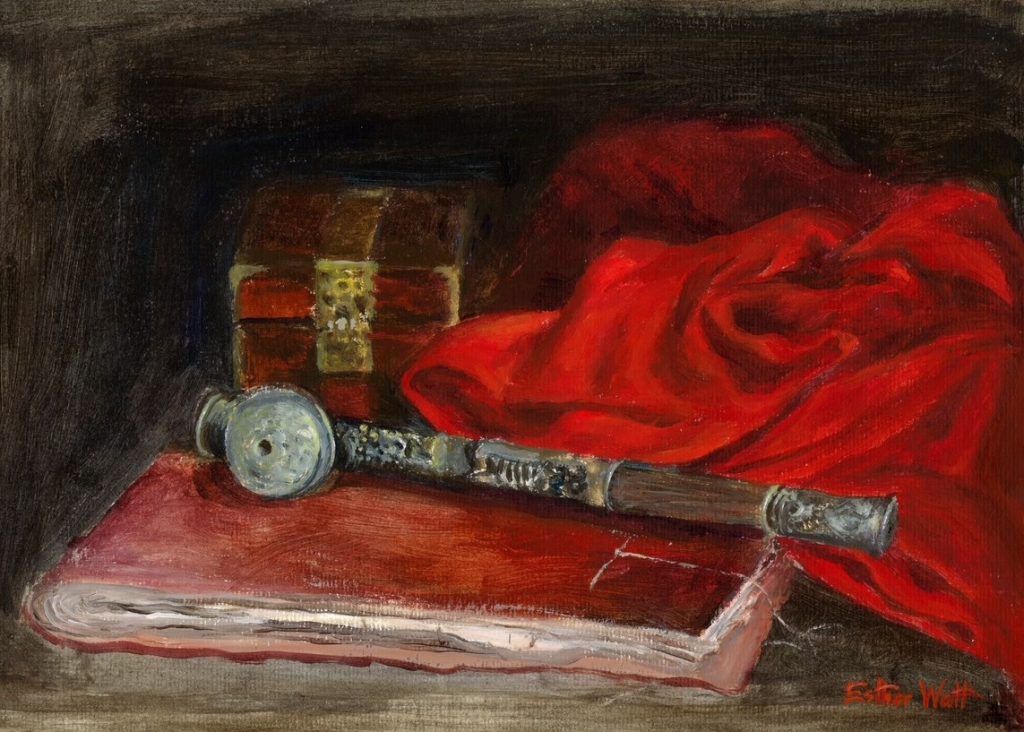 ESTHER WATT HIDDEN TREASURES OF THE RED LATIFA 25X20