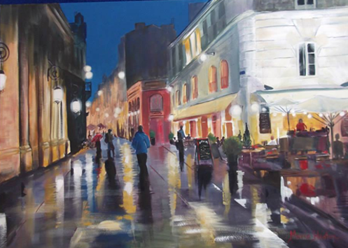 Using Oils and Acrylics